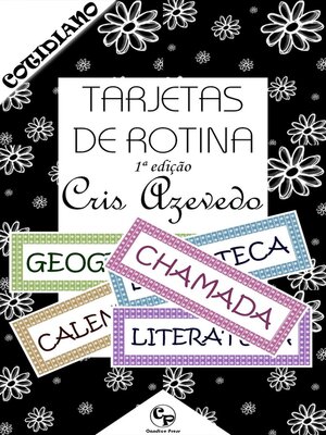 cover image of Tarjetas de rotina--1ª edição